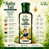Sabz Tail by Safe Suthra , Baby Message Oil , 120ml