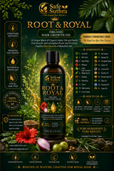 Hair Growth Oil Root & Royal by Safe Suthra 200ml