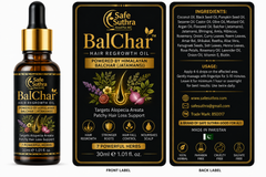 Balchar (Alopecia Areata) Hair Regrowth Oil by Safe Suthra 30ml