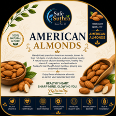 AMERICAN ALMOND بادام گِری BY SAFE SUTHRA 500G